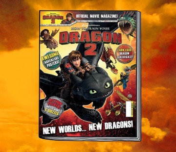 How To Train Your Dragon 2 Magazine US Release
